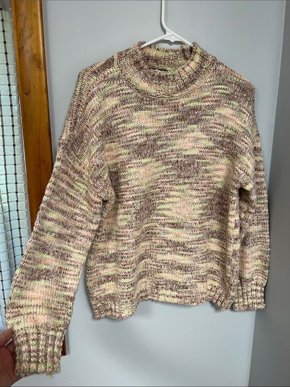 Cozy Multicolor Knit Sweater - Women's